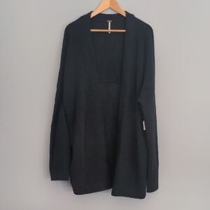Free People Open-Front Cozy Cardigan
